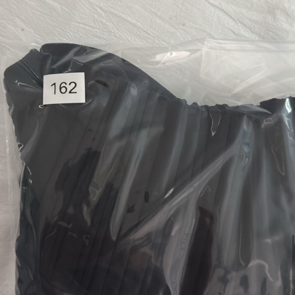 Michael Costello X Revolve Knit Ribbed off Shoulder Top in Black/ Size Medium - Picture 8 of 8